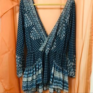 Beautiful free people boho blouse